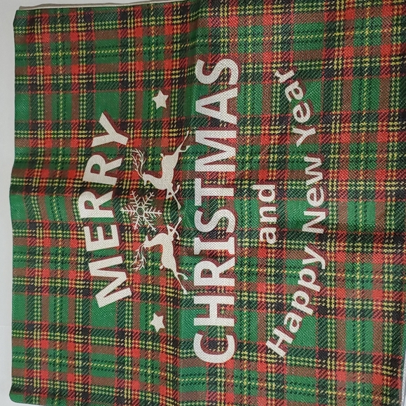 Christmas Throw Pillow Case Cover set of 4 - Picture 3 of 10